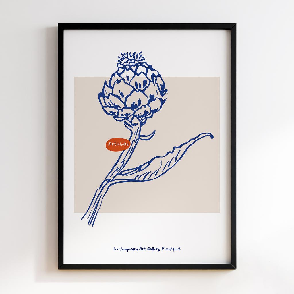 Постер Modern Flowers Art MF0183