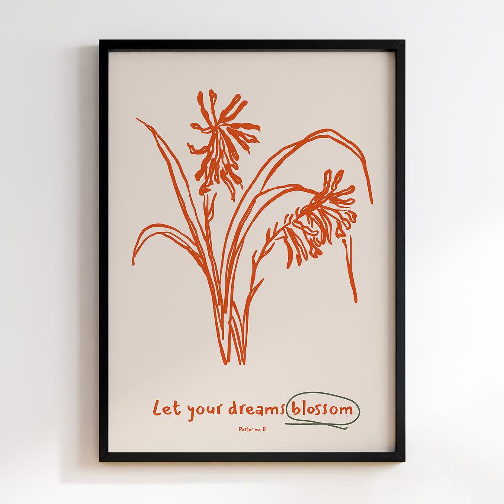 Постер Modern Flowers Art MF0184