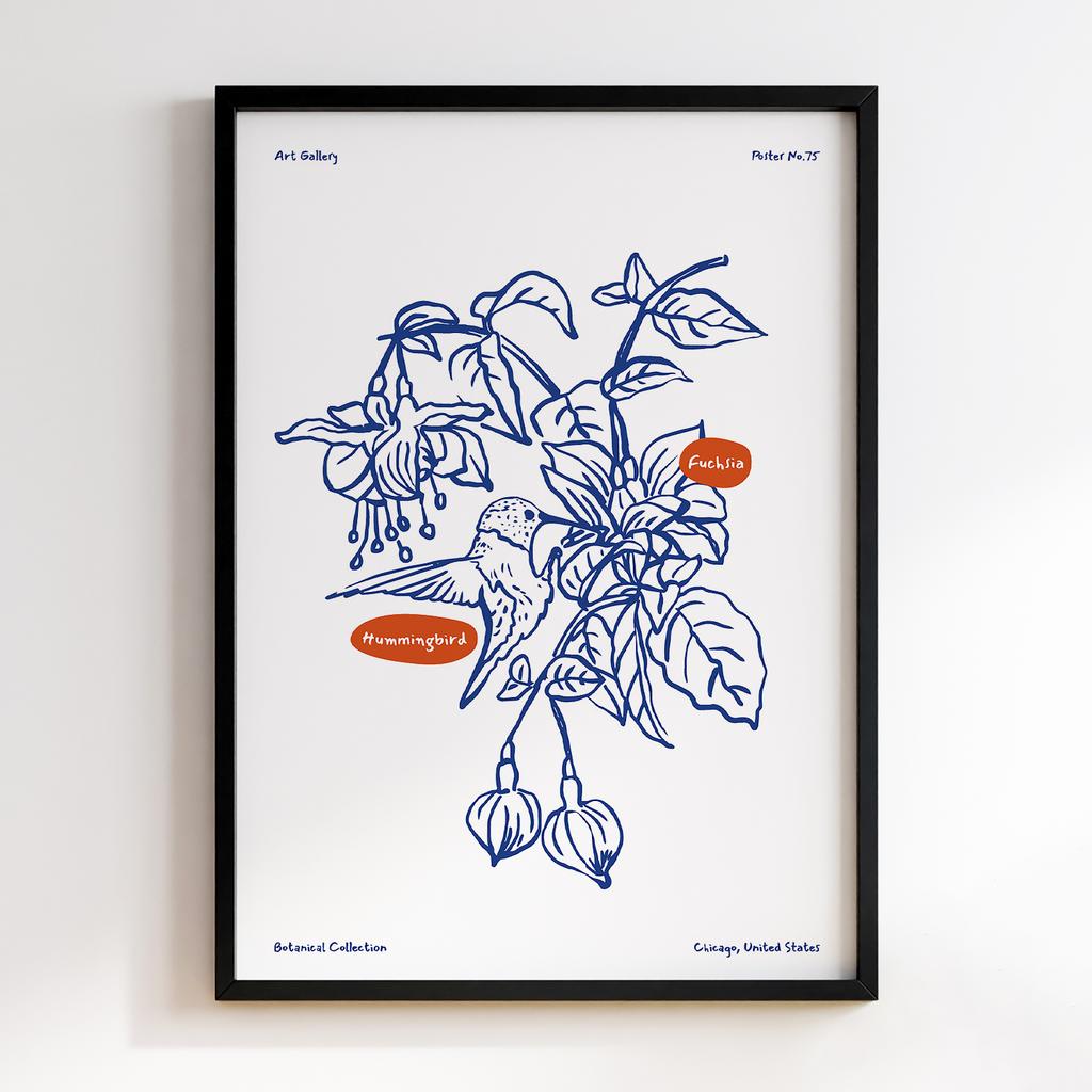 Постер Modern Flowers Art MF0204