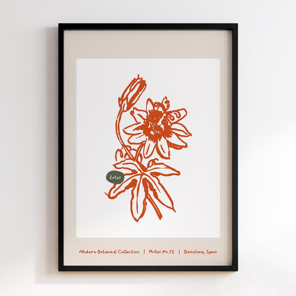 Постер Modern Flowers Art MF0209