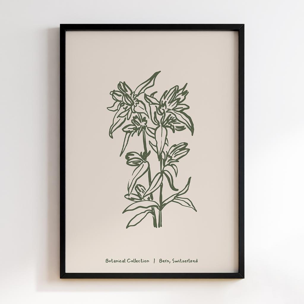 Постер Modern Flowers Art MF0218