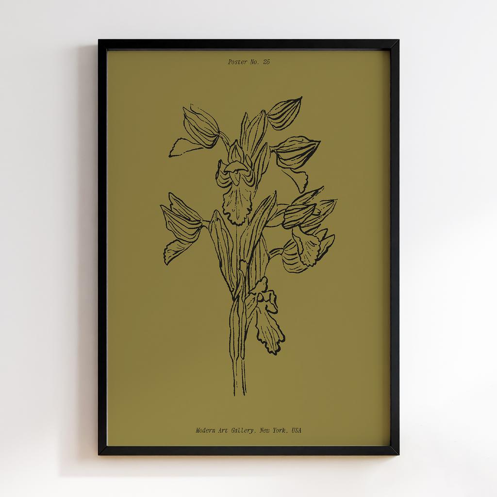 Постер Modern Flowers Art MF0268