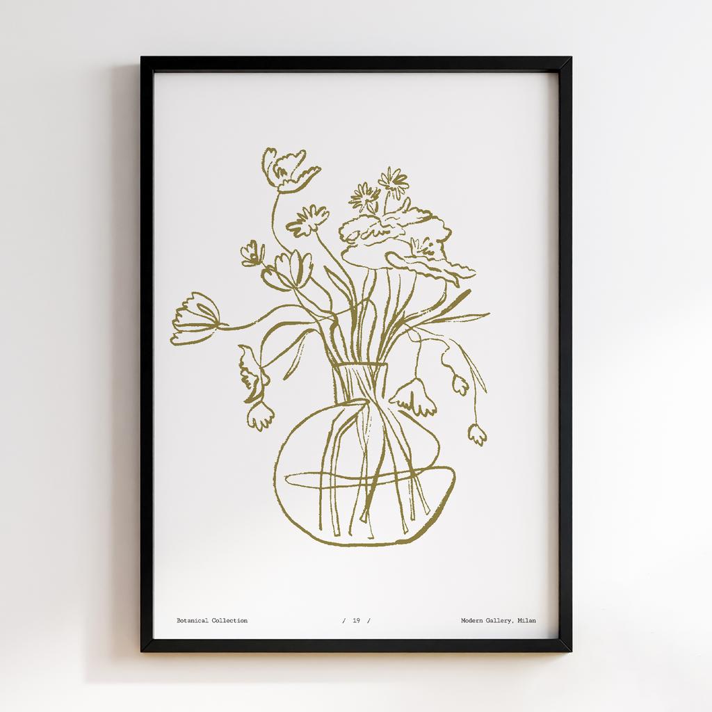 Постер Modern Flowers Art MF0299