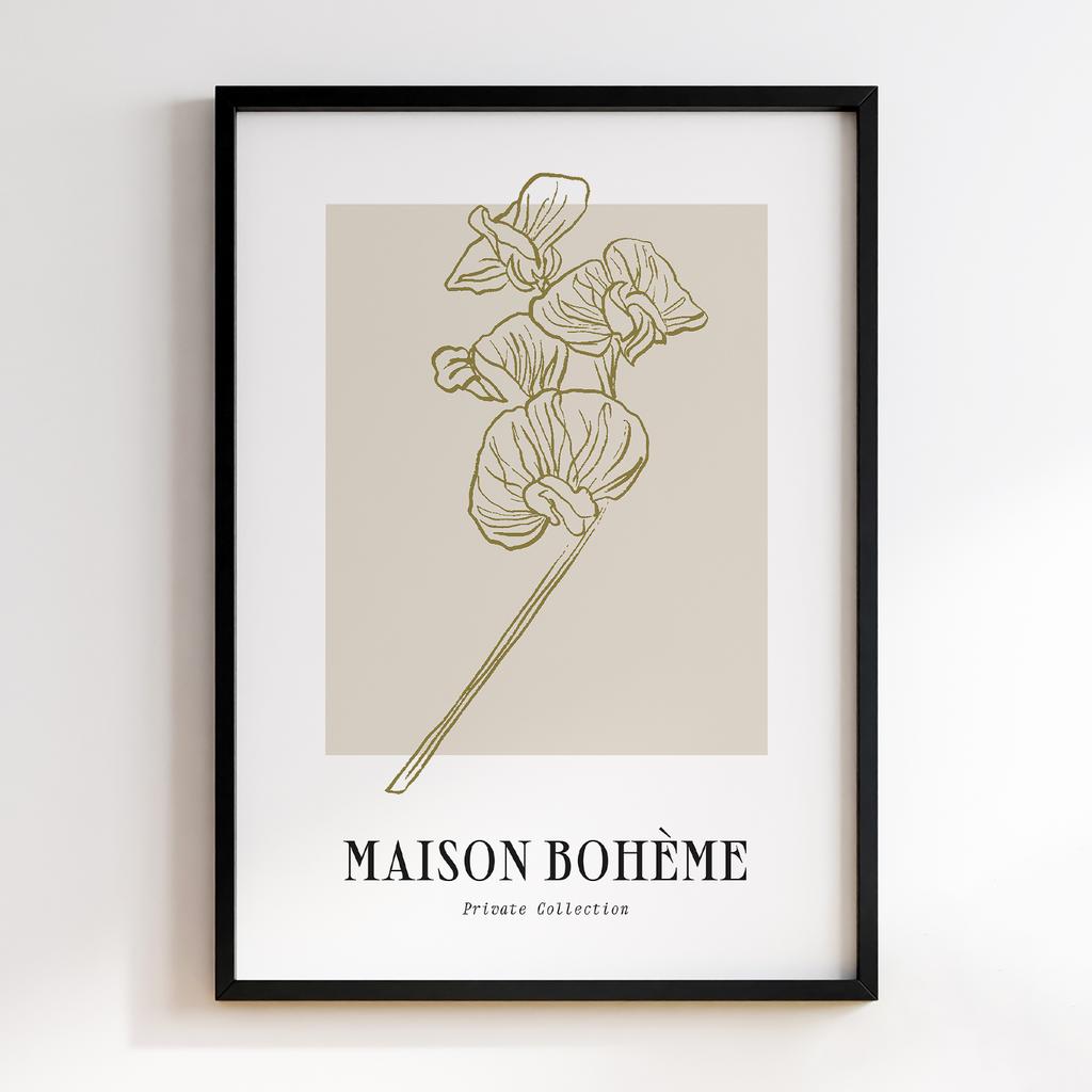 Постер Modern Flowers Art MF0314