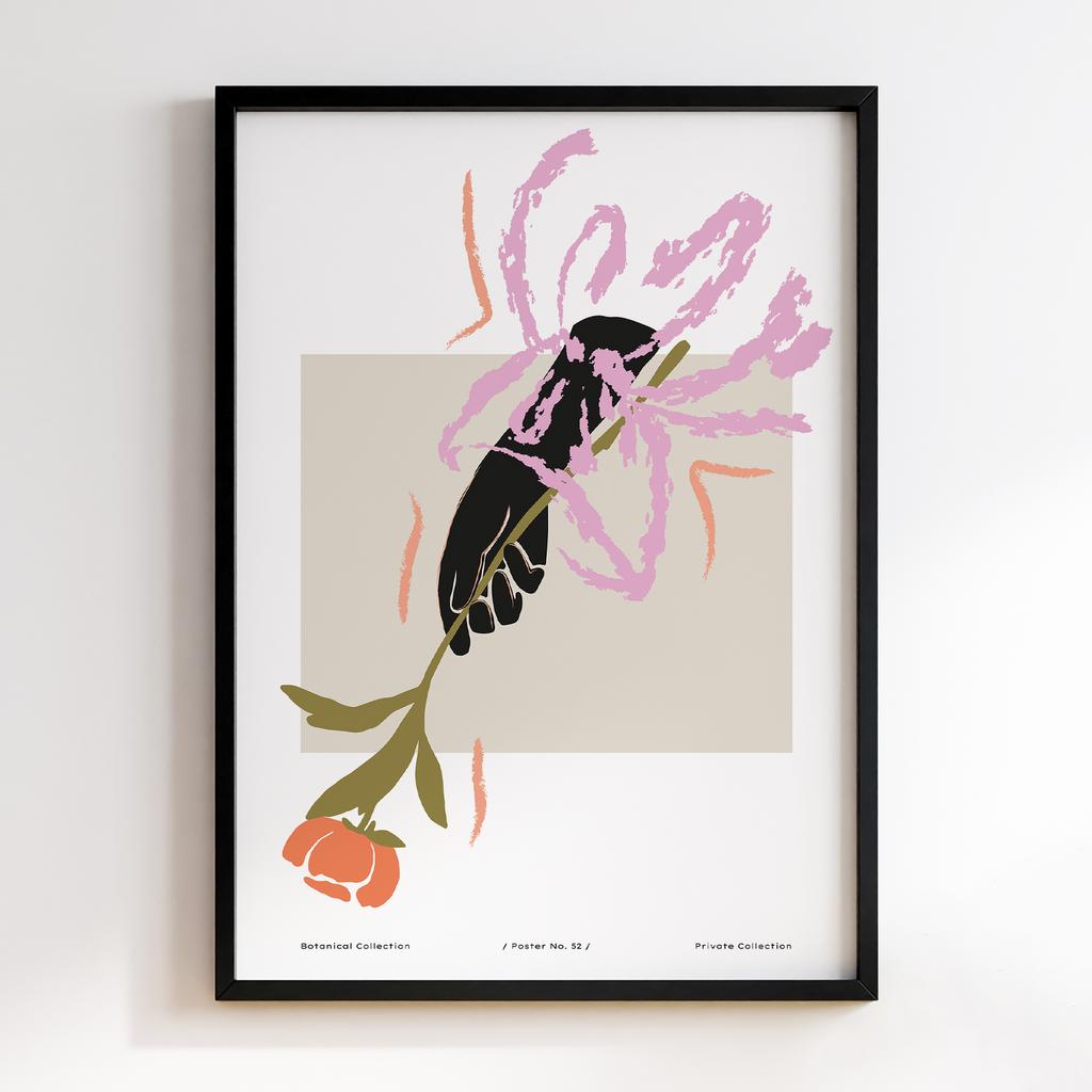 Постер Modern Flowers Art MF0343