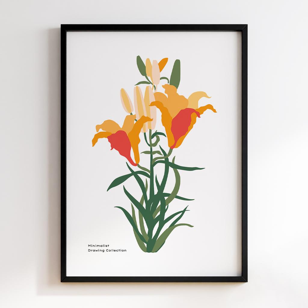 Постер Modern Flowers Art MF0400