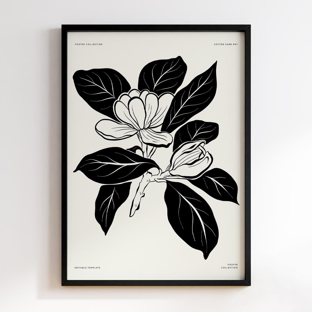 Постер Modern Flowers Art MF0667