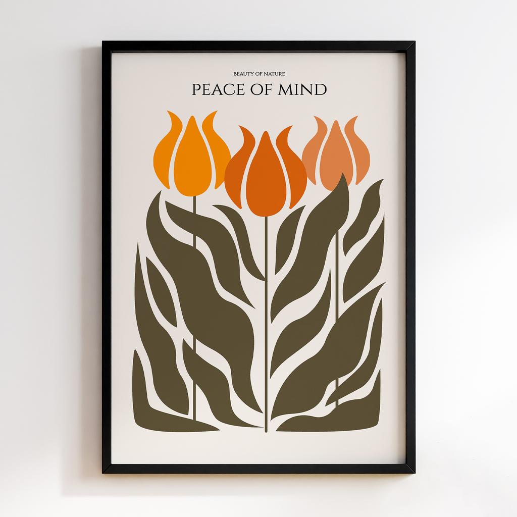 Постер Modern Flowers Art MF0755