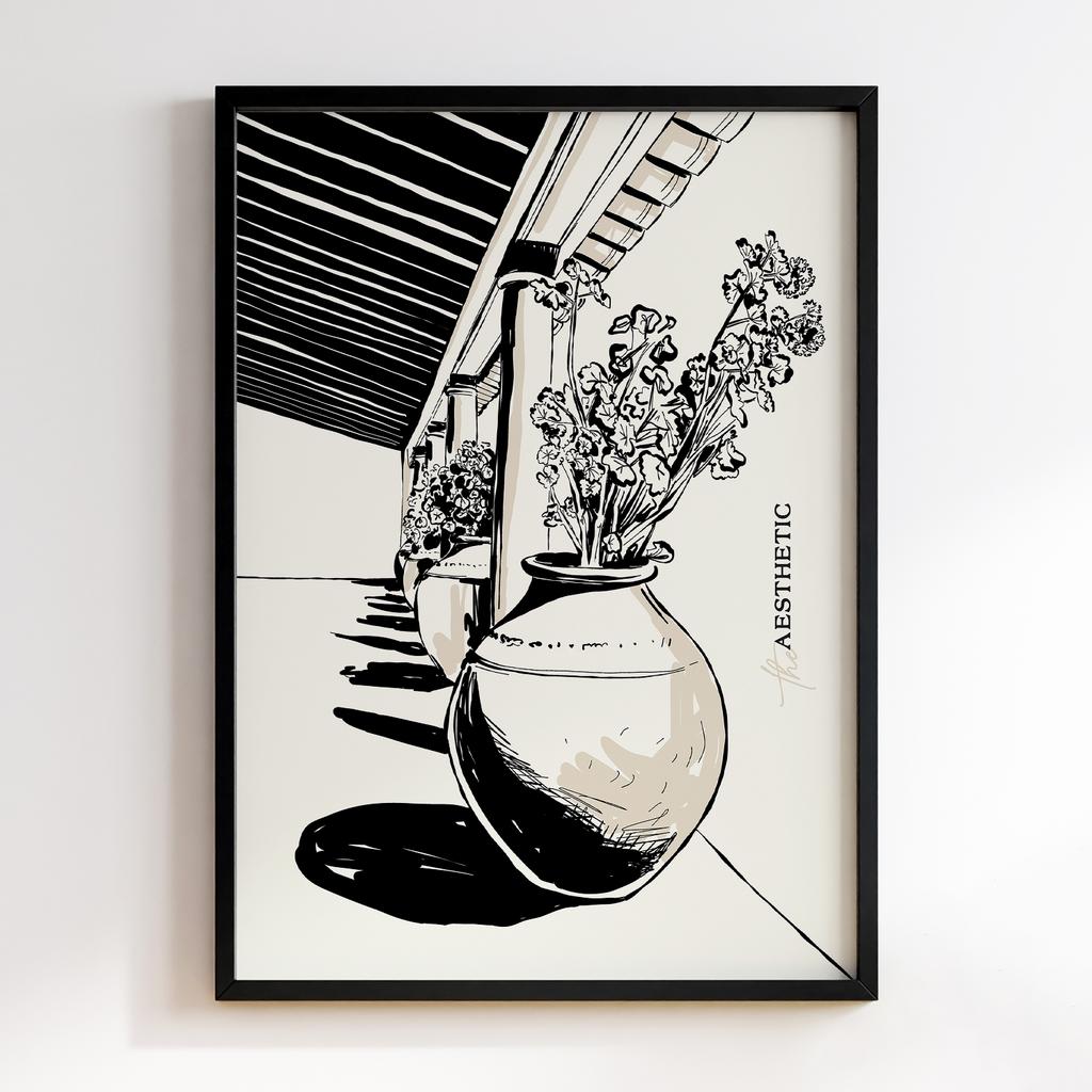 Постер Modern Flowers Art MF0802