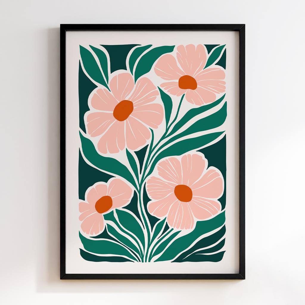 Постер Modern Flowers Art MF0805