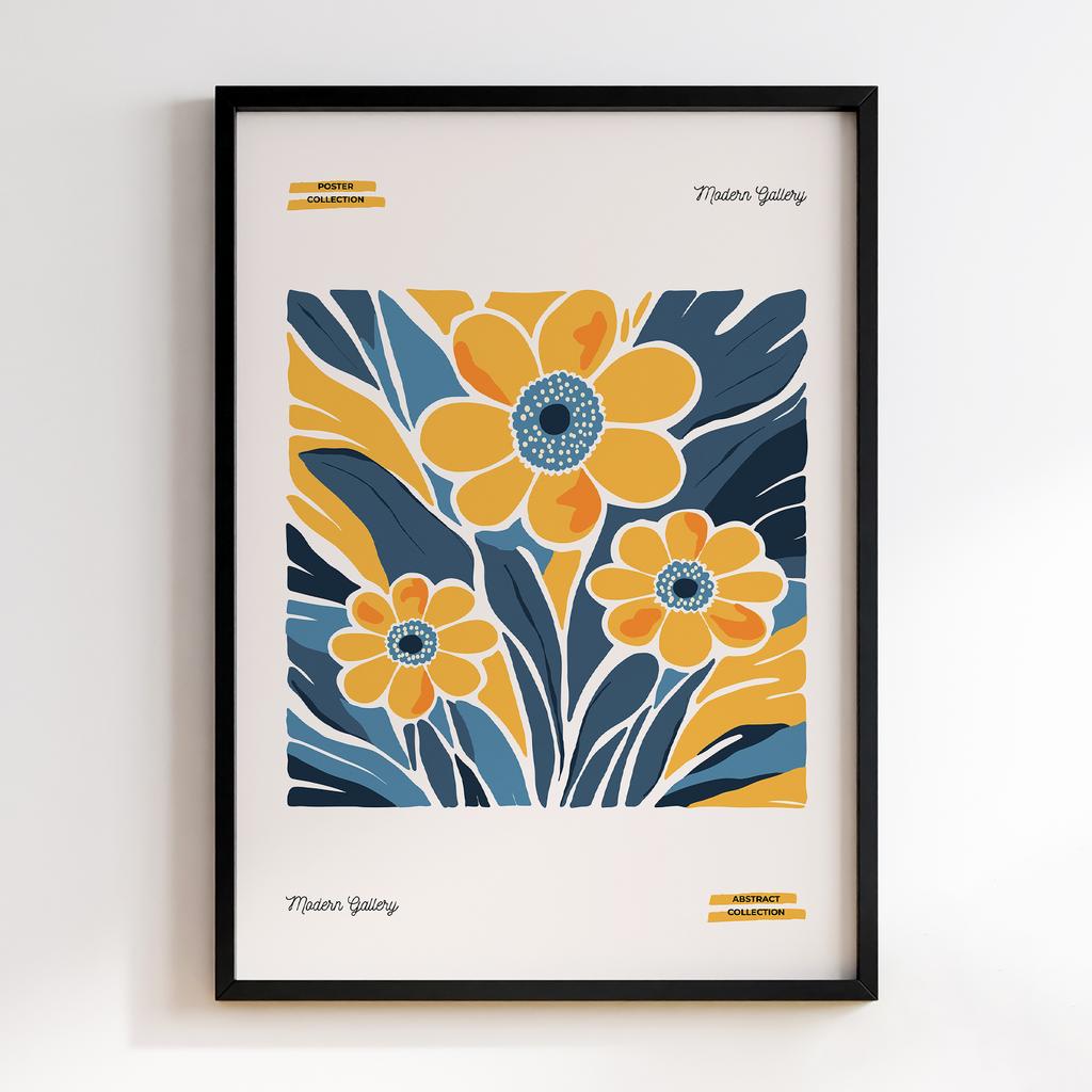 Постер Modern Flowers Art MF0807