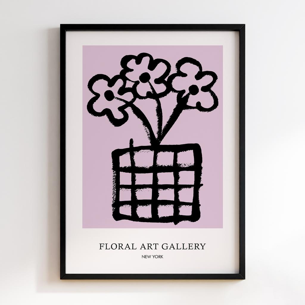 Постер Modern Flowers Art MF0822