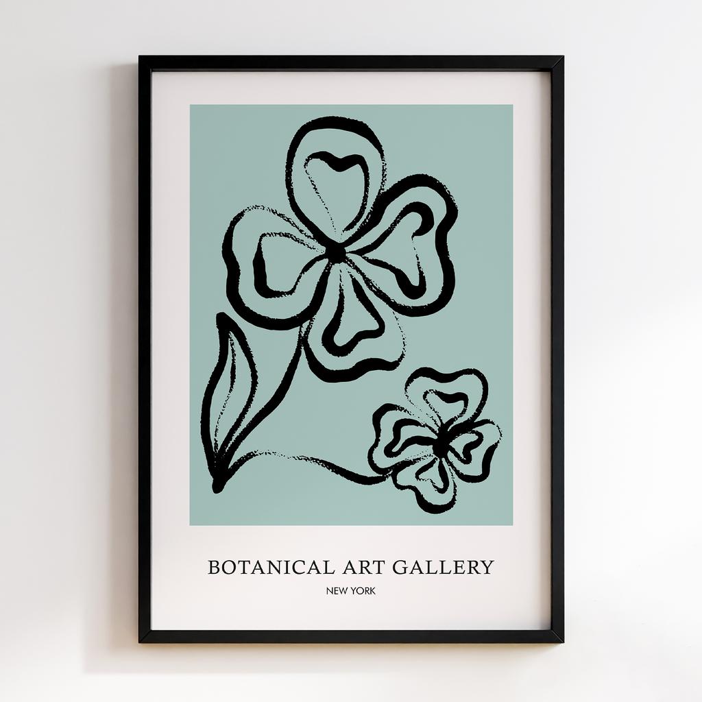 Постер Modern Flowers Art MF0823