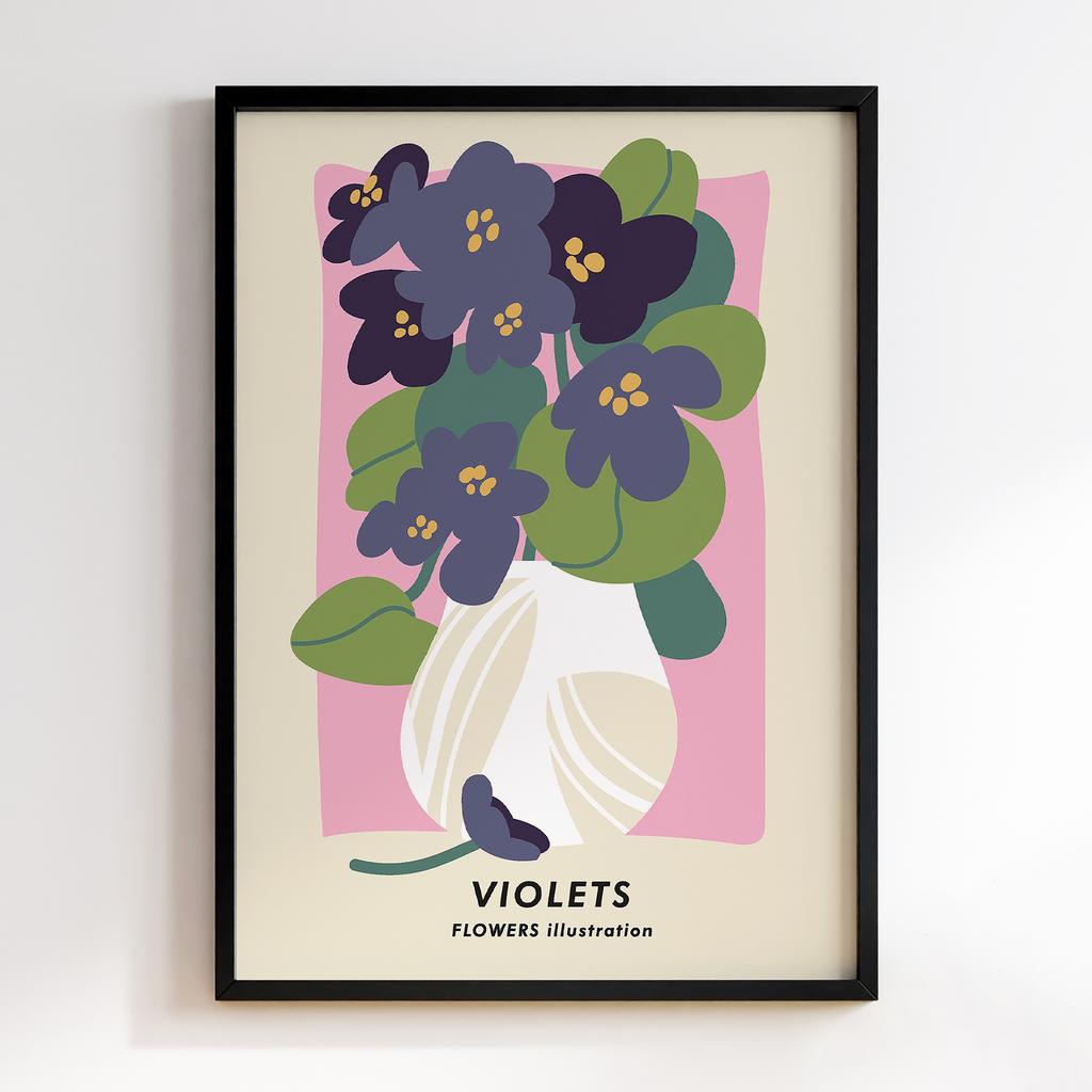 Постер Modern Flowers Art MF0868