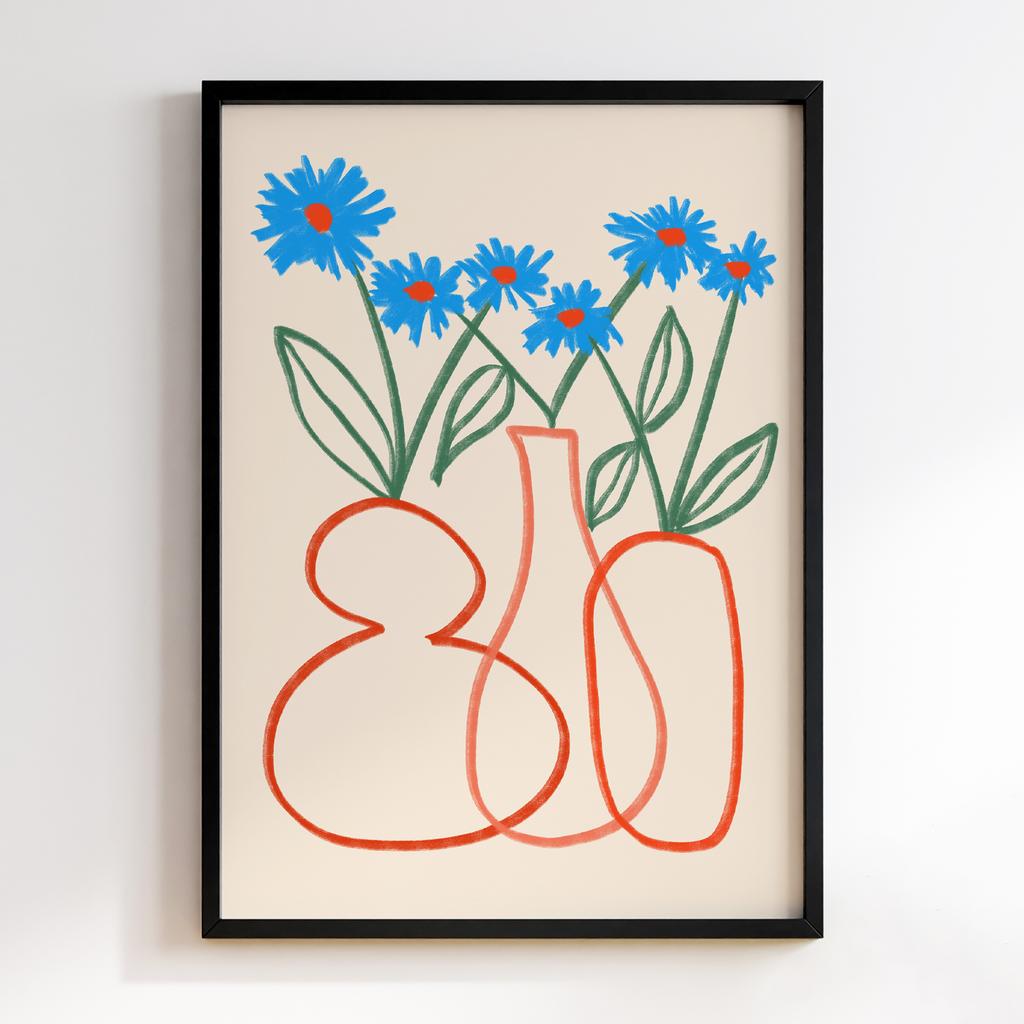 Постер Modern Flowers Art MF0969