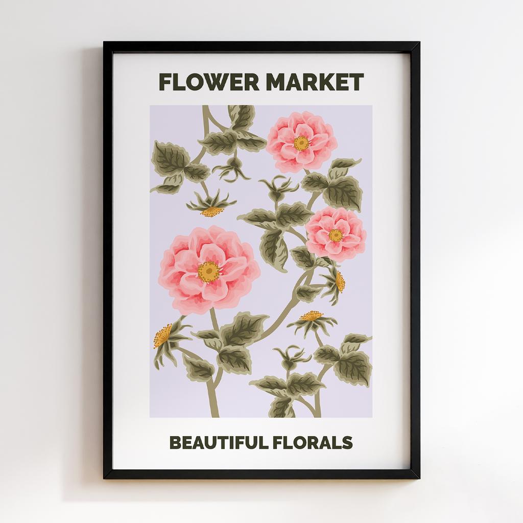 Постер Modern Flowers Art MF1018