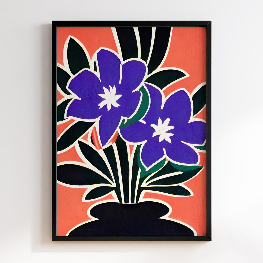 Постер Modern Flowers Art MF1065