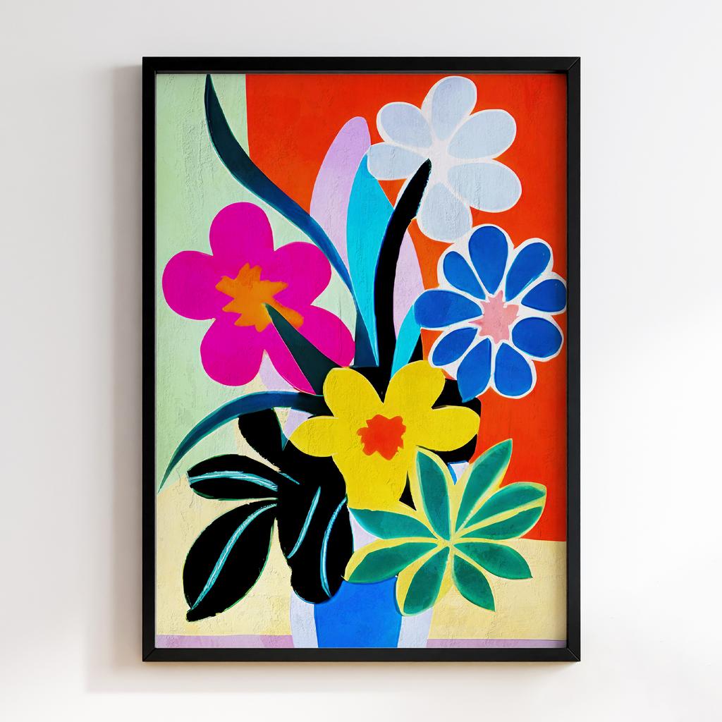 Постер Modern Flowers Art MF1068