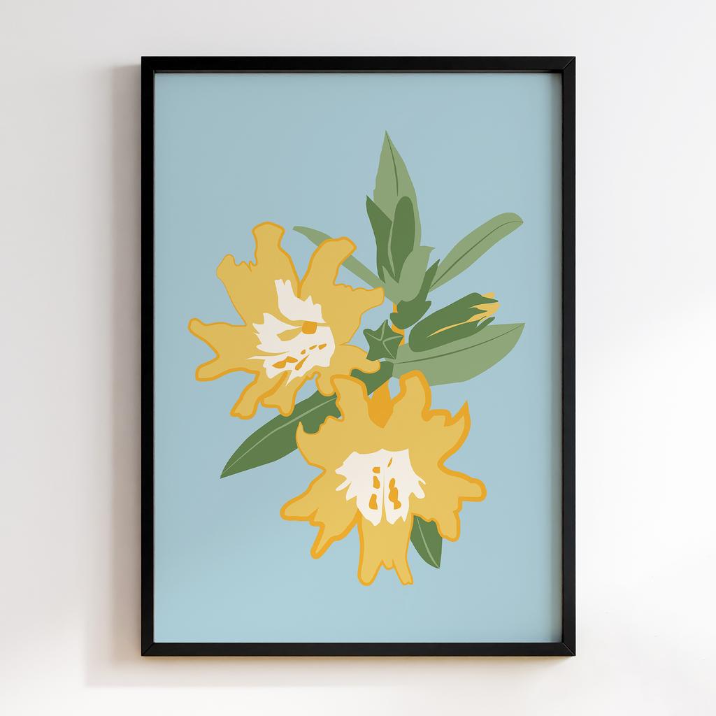 Постер Modern Flowers Art MF1108