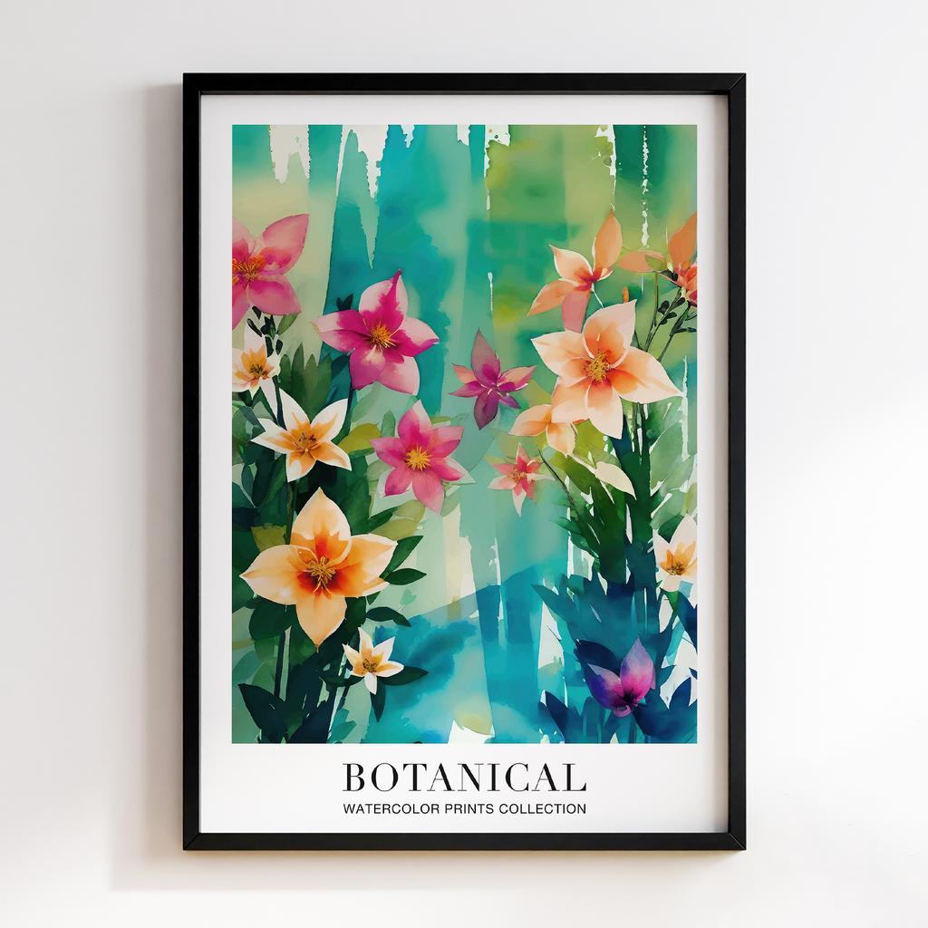 Постер Modern Flowers Art MF1270