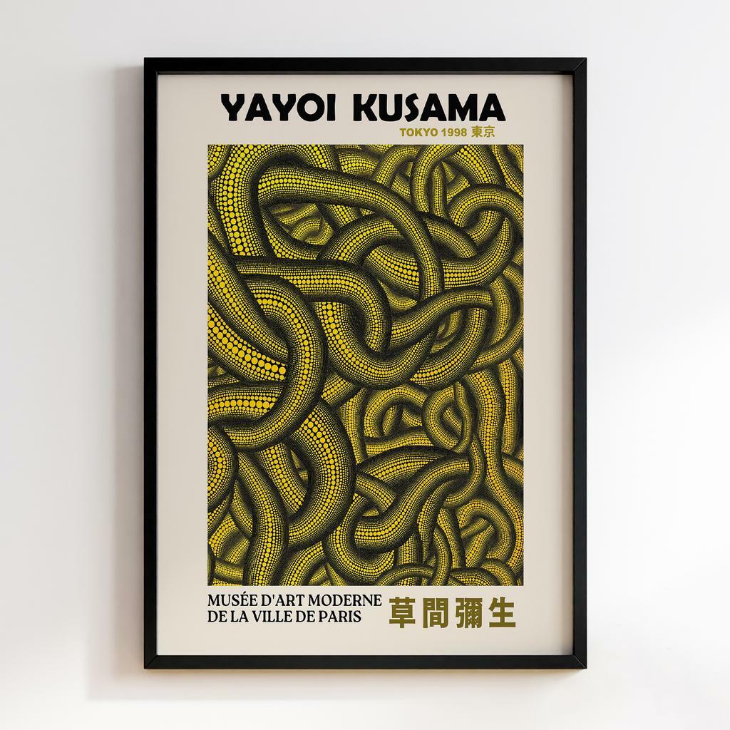 Постер Яйої Кусама (Yayoi Kusama) LO166