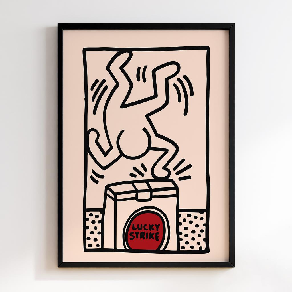 Постер Кіт Харінг (Keith Haring) KG151