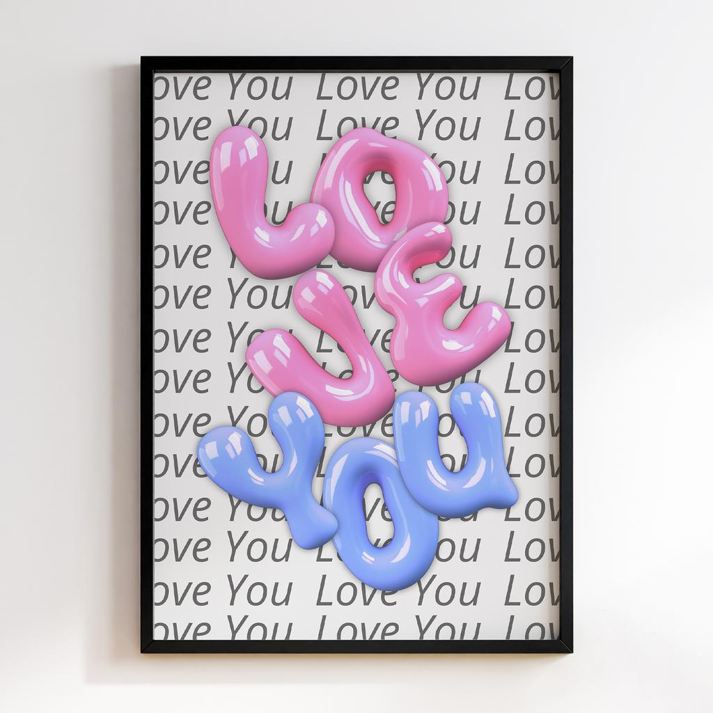 Постер Love You