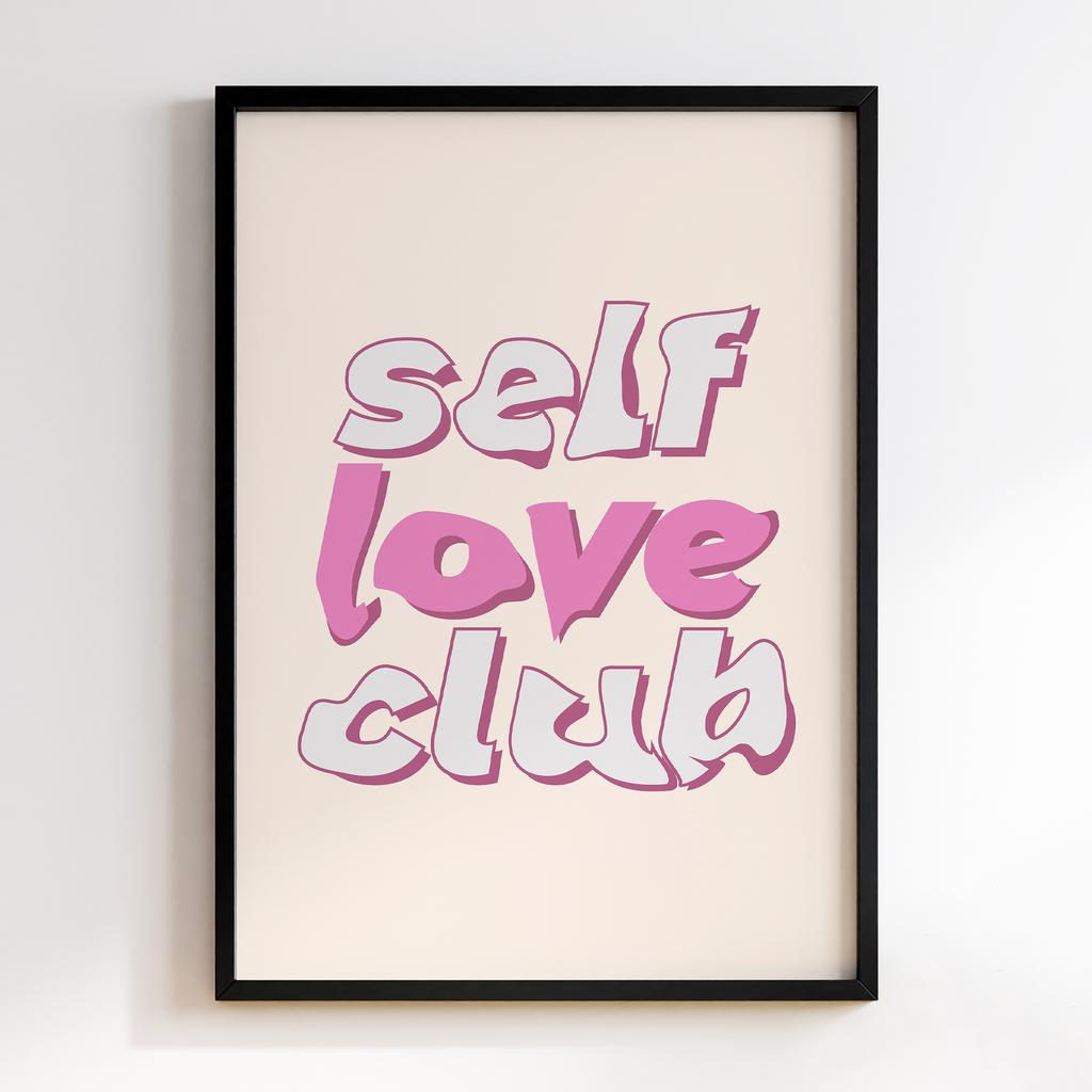Постер Self Love Club