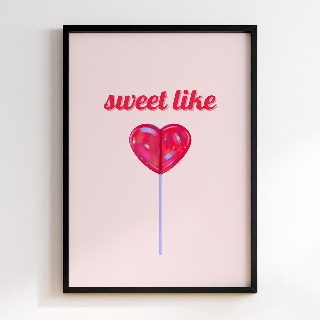 Постер Sweet Like Lollipop