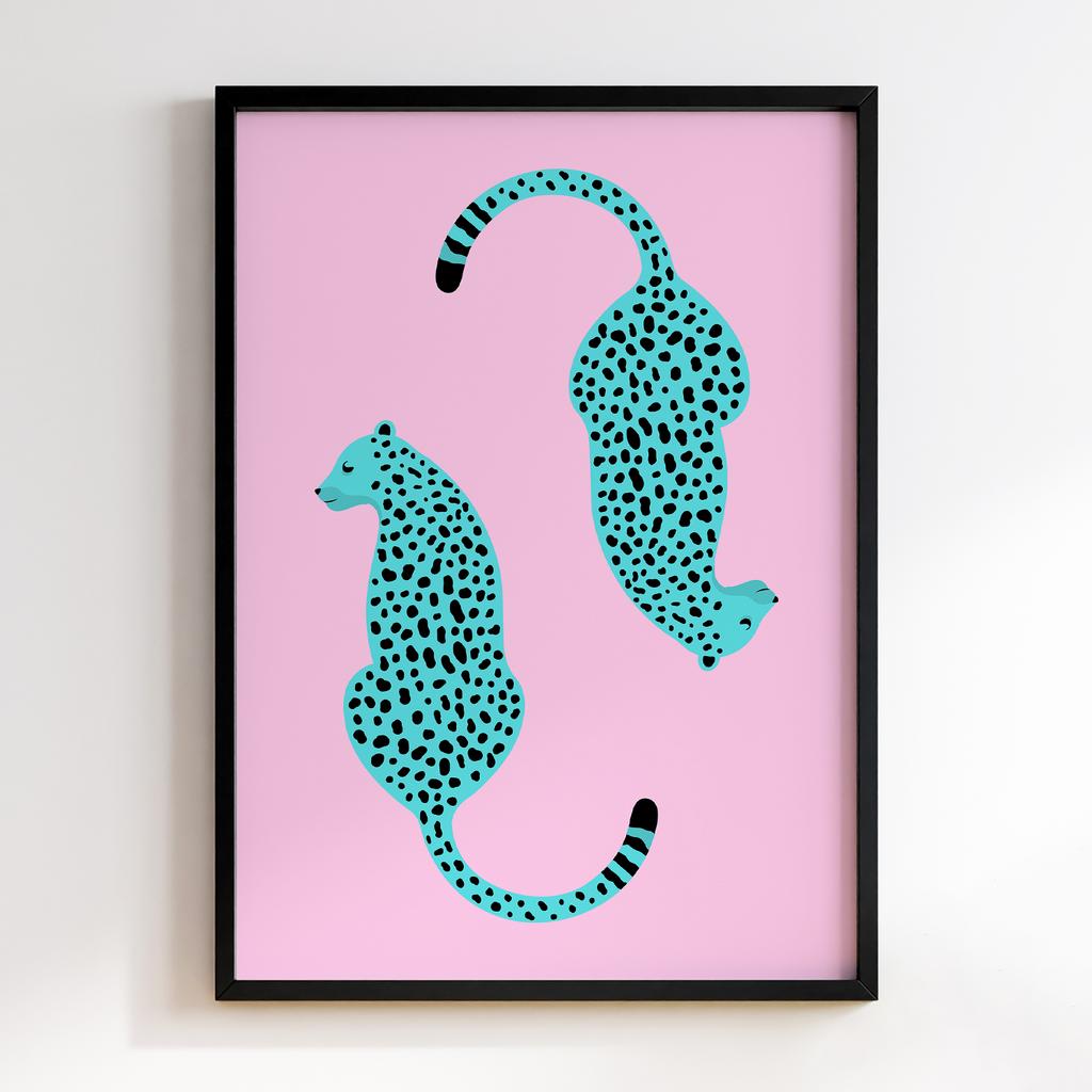 Постер Turquoise Tigers