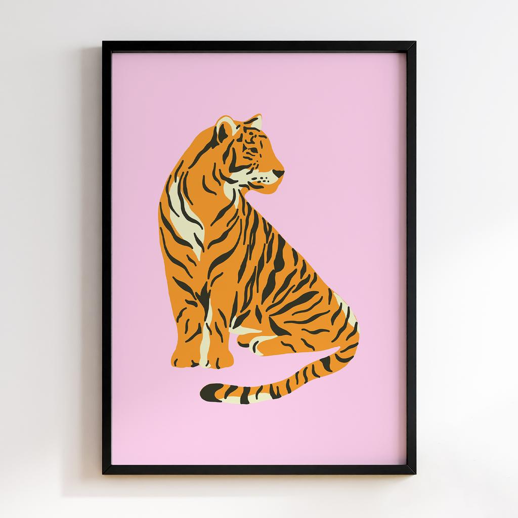 Постер Tiger Modern Art