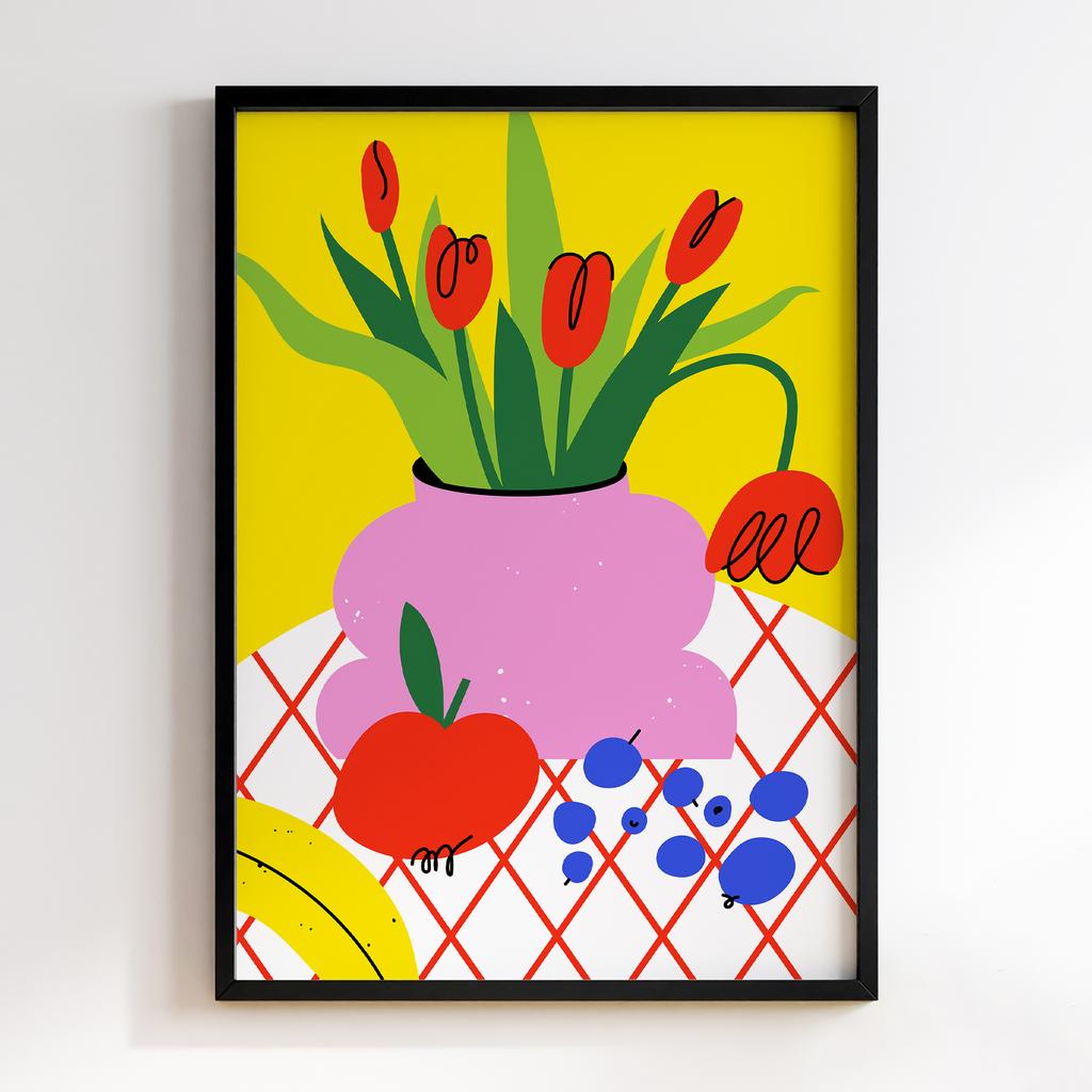 Постер Modern Flowers Art MF1761