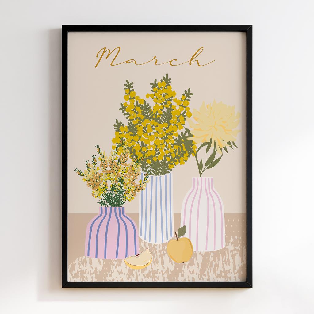 Постер Modern Flowers Art MF1781