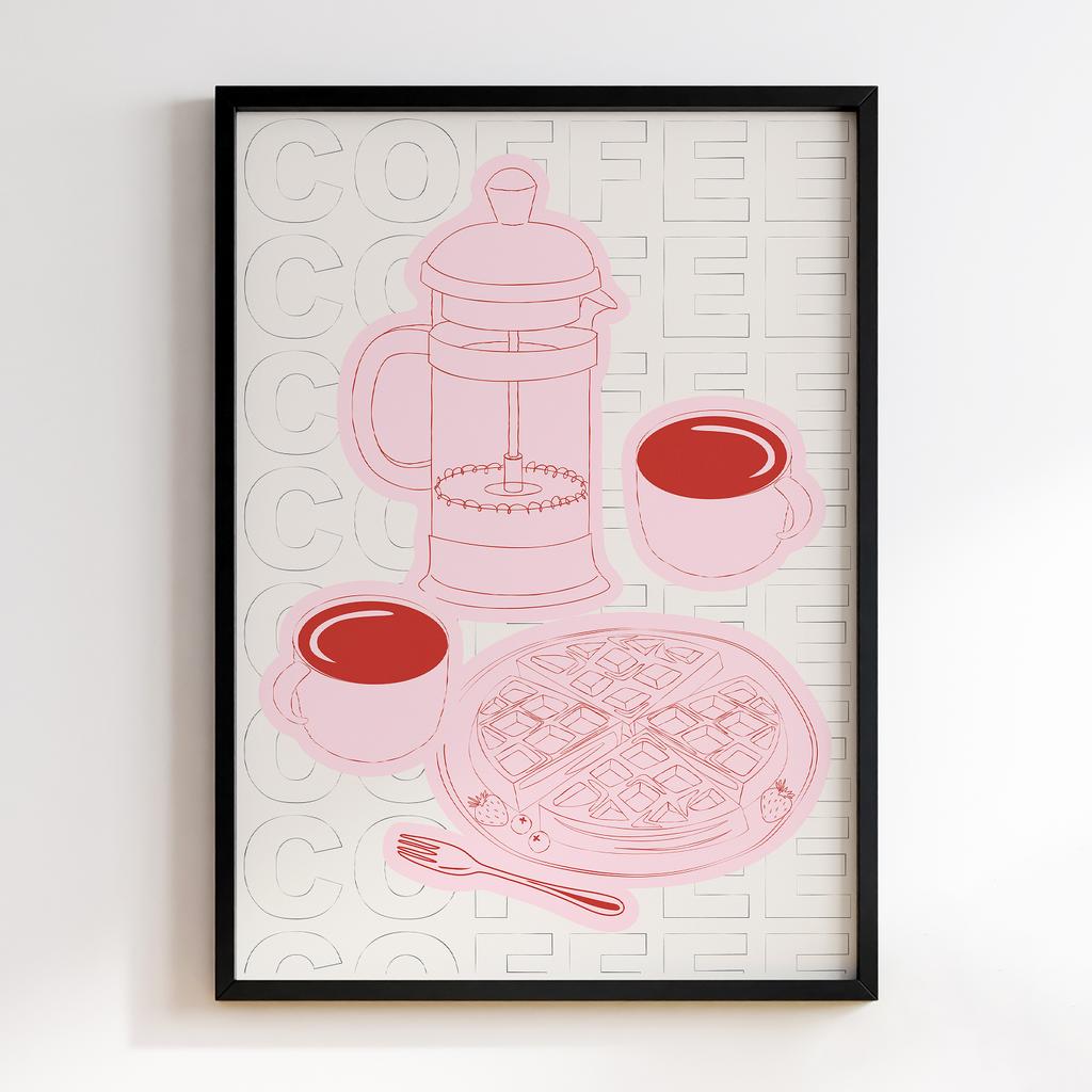 Постер Кава (Coffee) CA058