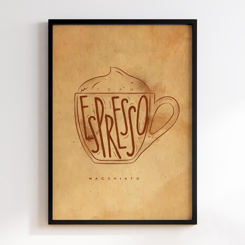 Постер Кава (Coffee) CA235