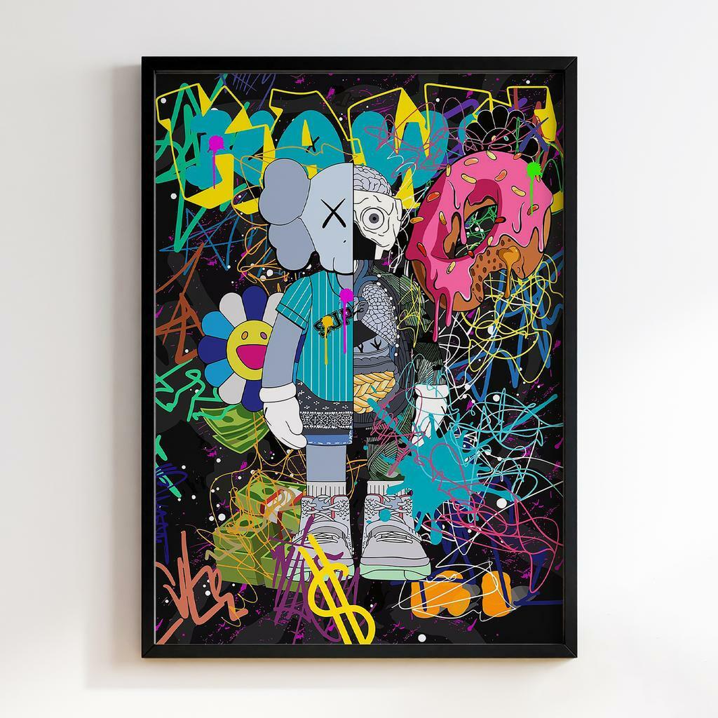 Постер Graffiti Pop-Art KAWS GPA042