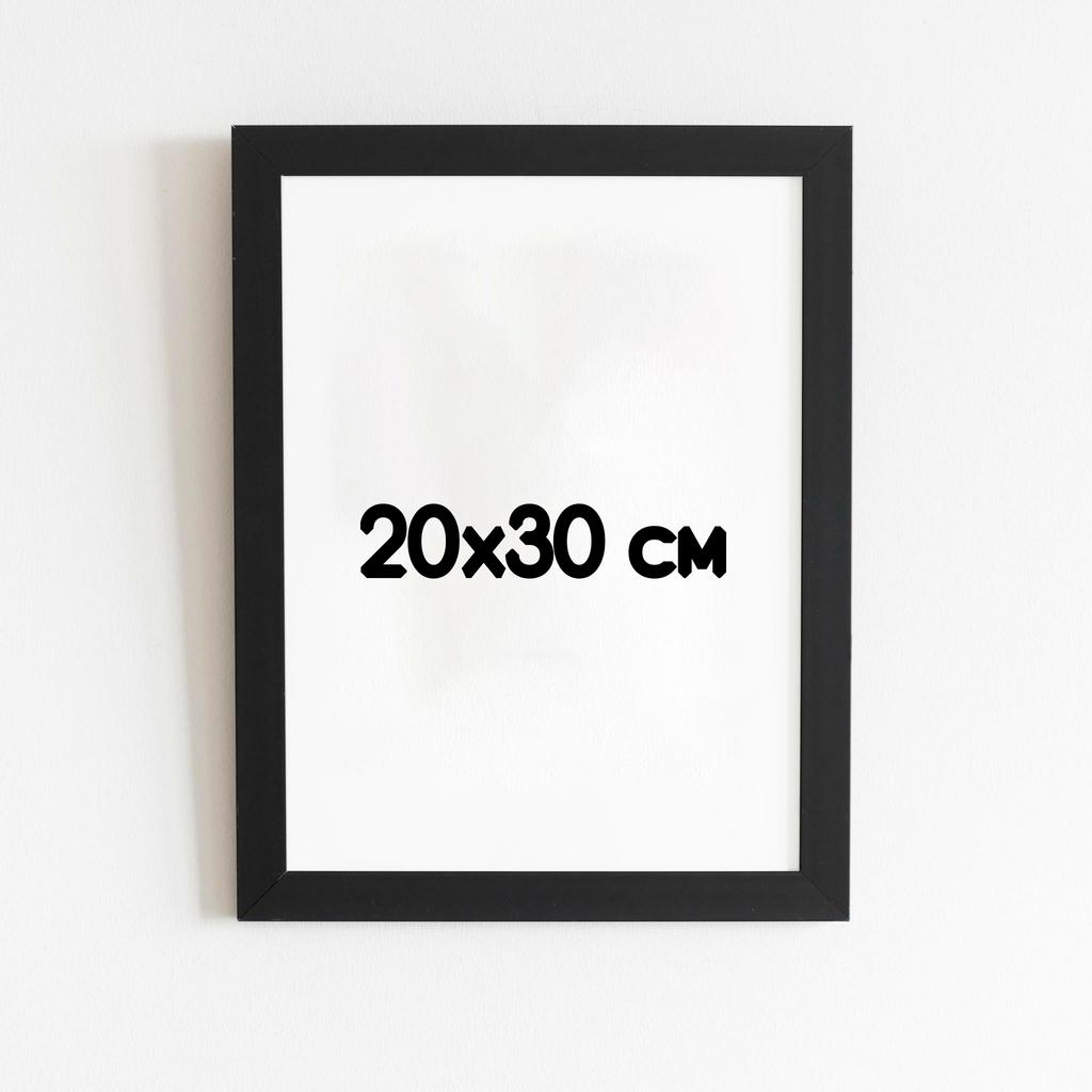 Рама чорна 20х30 см