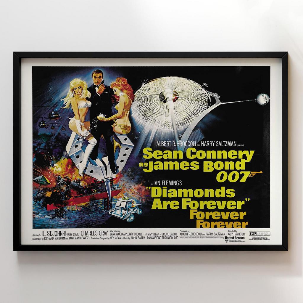 Джеймс Бонд 007 | Diamonds Are Forever 1971 #11255