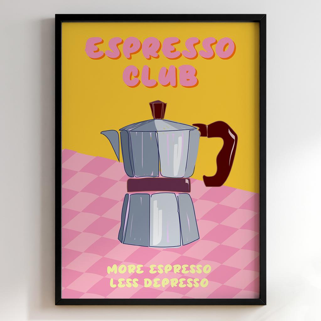 Пастельні постери з їжею | Декор для кухні у вінтажному стилі