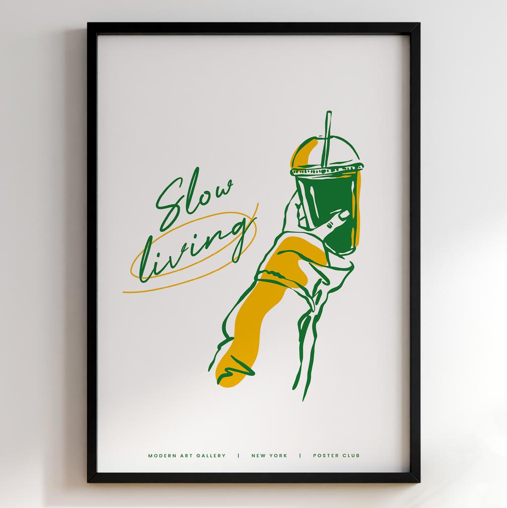 Пастельні постери з їжею | Декор для кухні у вінтажному стилі