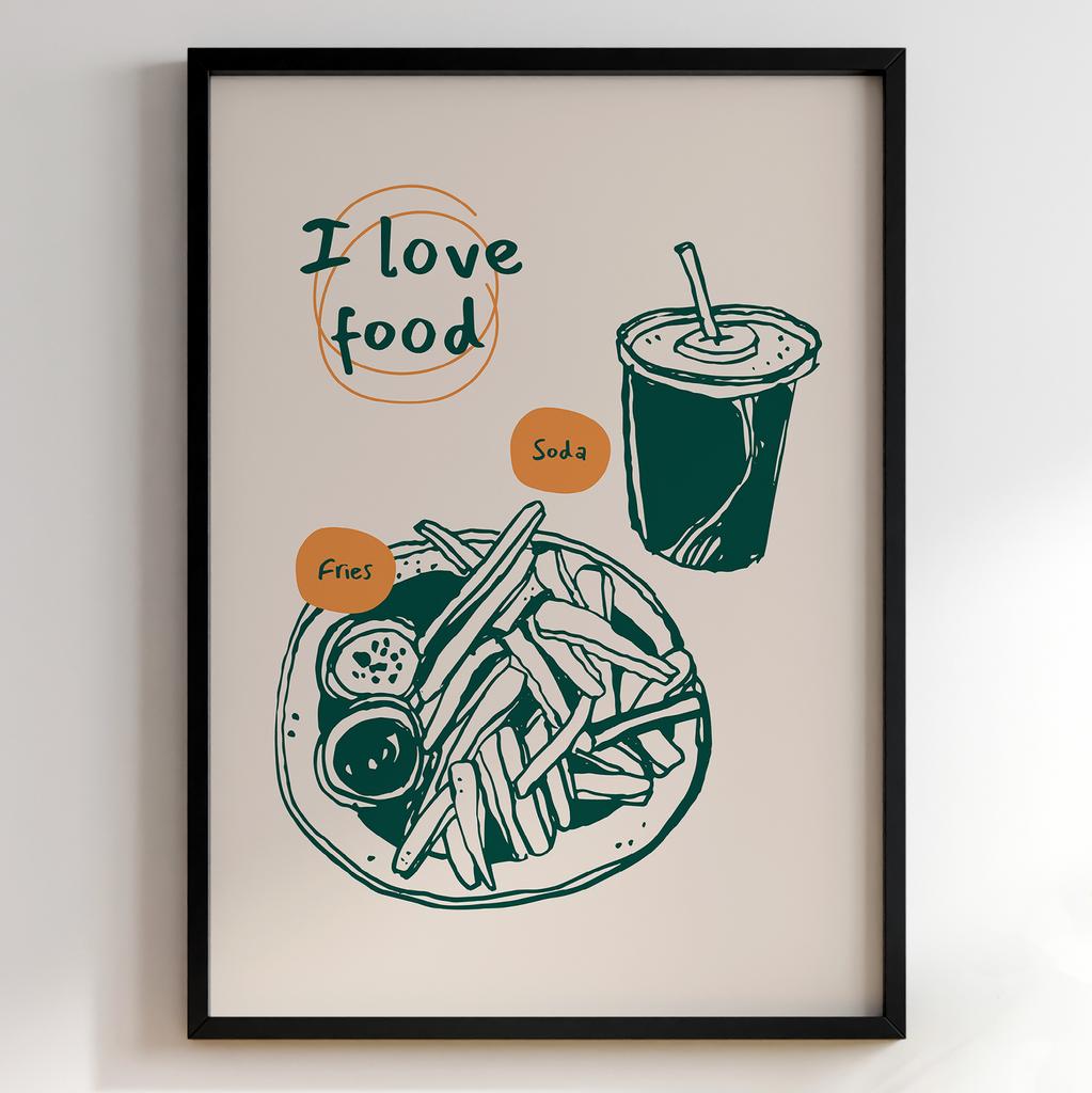Постер з їжею – стильний постер для кухні