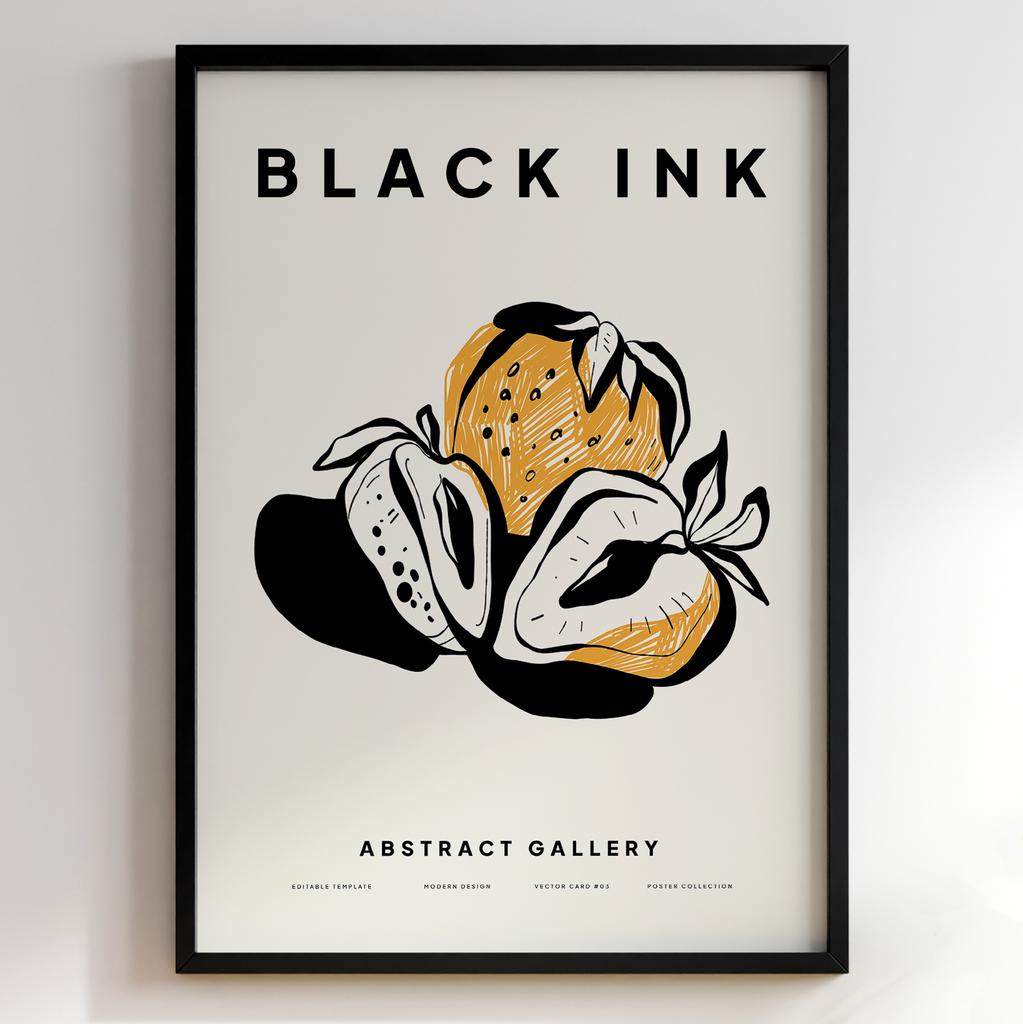 Постер для кухні | Cучасна картина в рамі