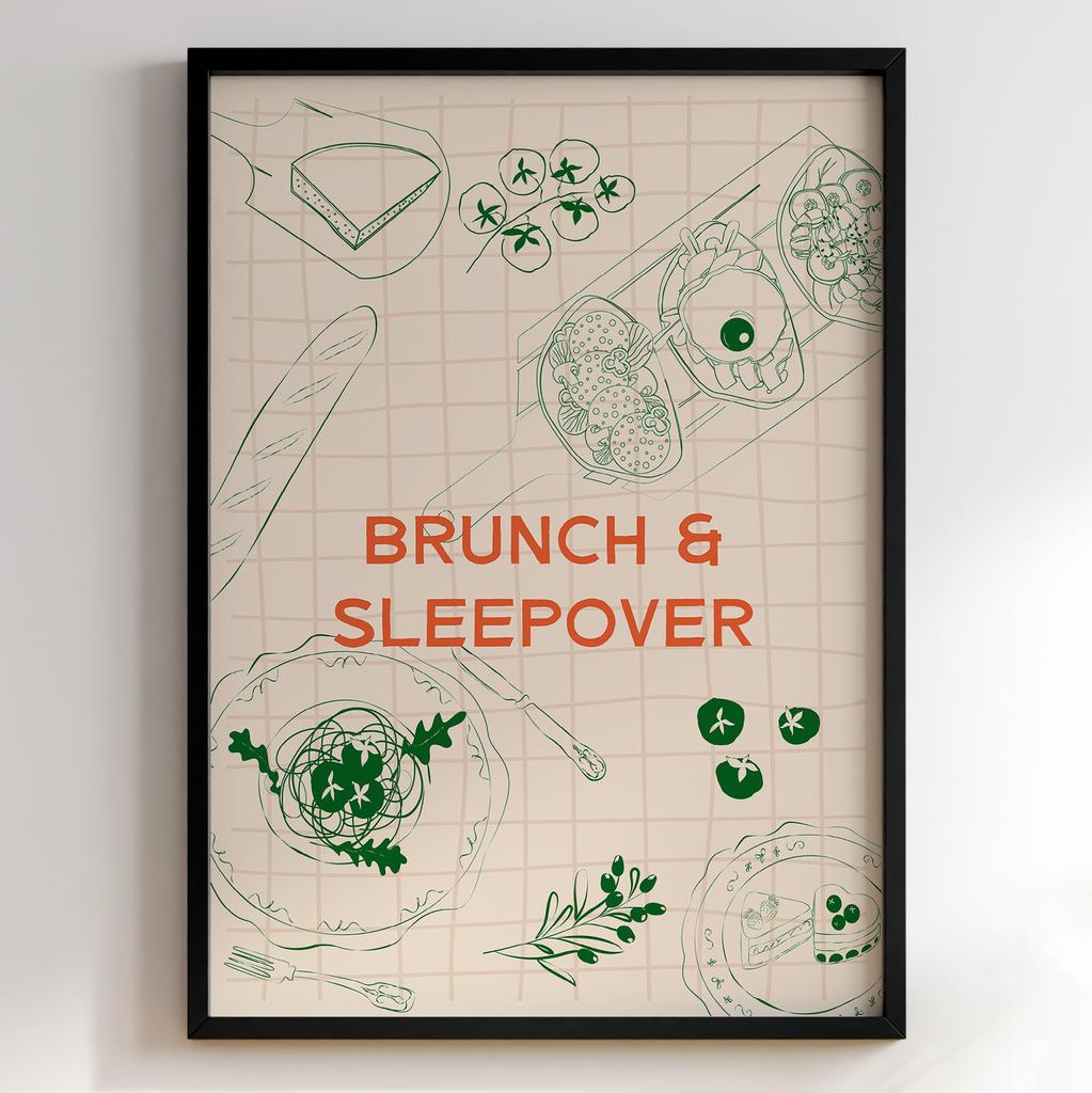 Постер для кухні | Cучасна картина в рамі