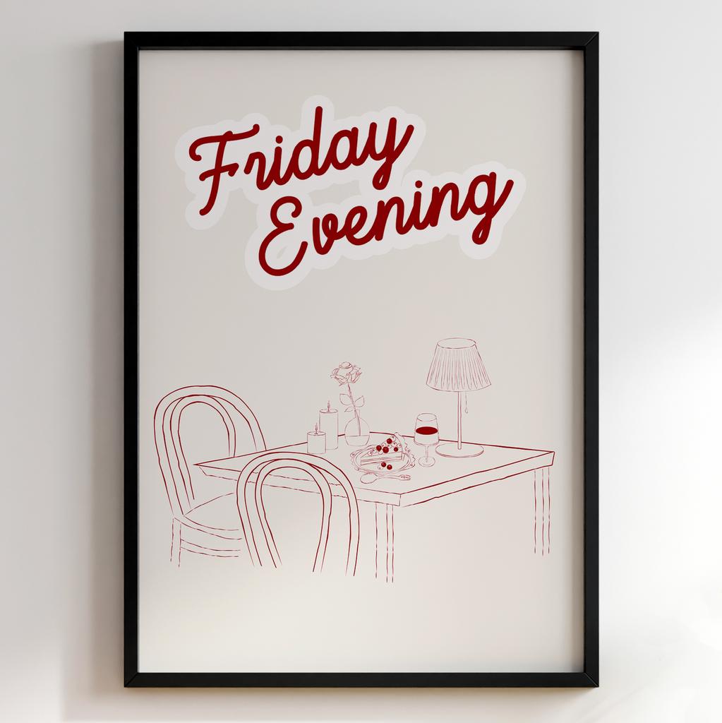 Постер для кухні | Cучасна картина в рамі