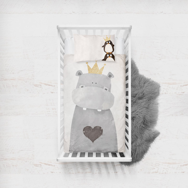 28.05. Панель на подушку - Пингвины