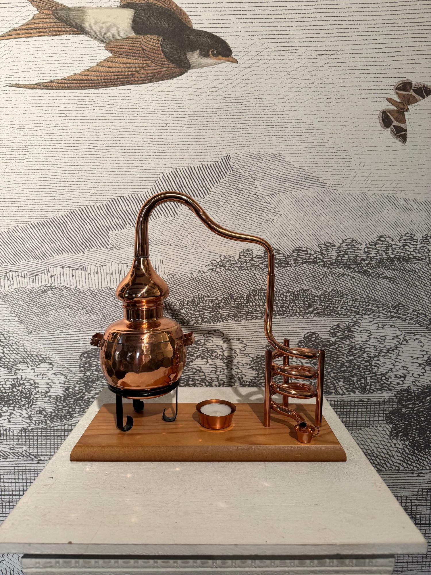 ALAMBIC with wooden base 1l