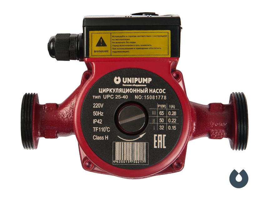 Циркуляционный насос UPC 25-40 180 UNIPUMP