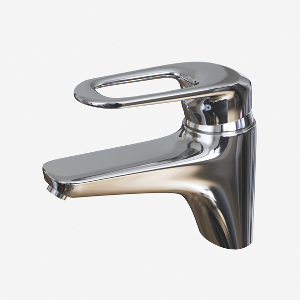 Смеситель ML05-04 для умывальника 40k  (без подводки) MIXLINE