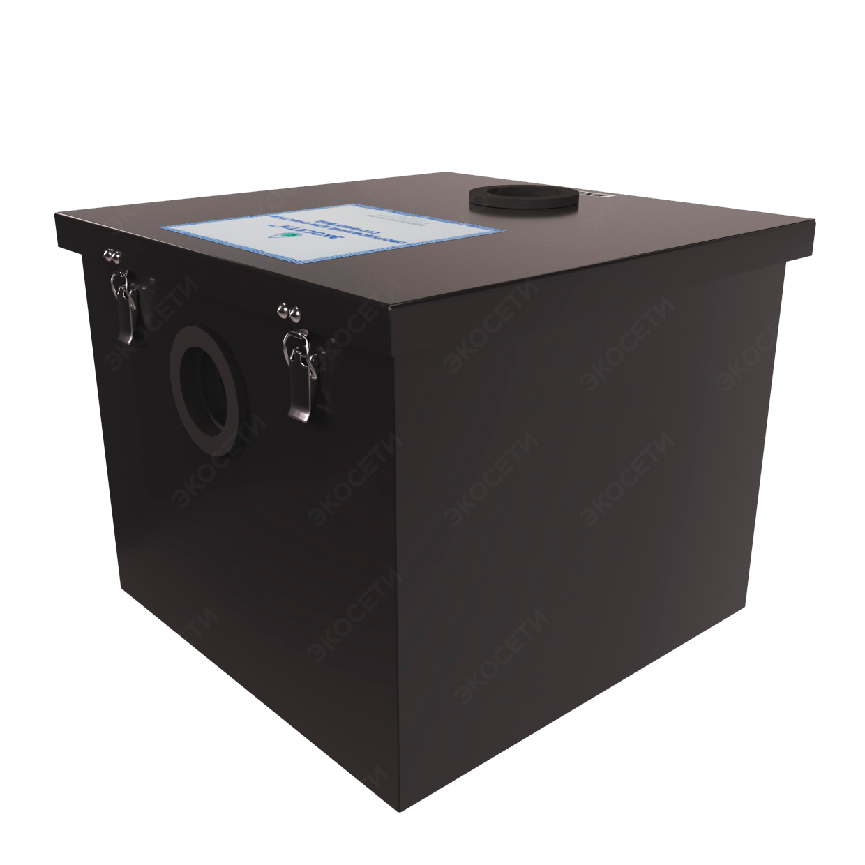 Жироуловитель Ecoseti Black 10 (0.2-10) Ду50
