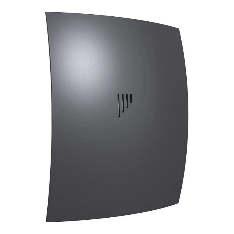 Вентилятор  D98 Breeze 4c DARK GRAY METAL с обр.клапан.DICITI